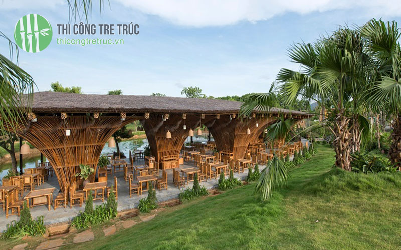 Ý tưởng trang trí quán cafe bằng tre trúc